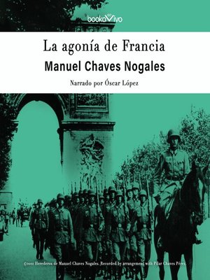 cover image of La agonia de Francia (The Fall of France)